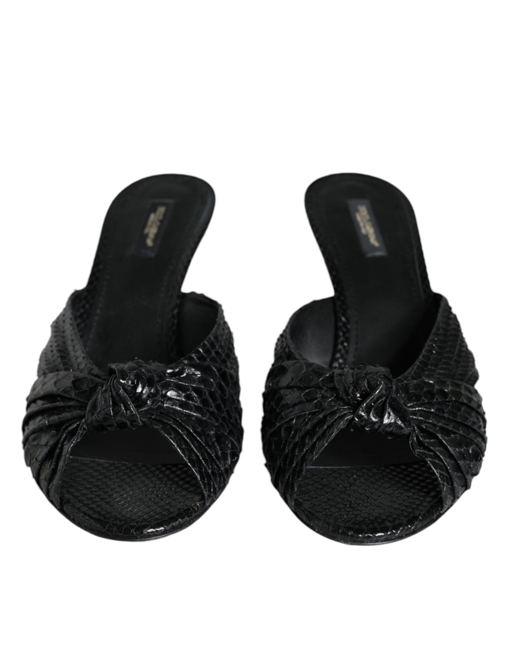 Dolce & Gabbana Black Stiletto Heels for Women alternate view