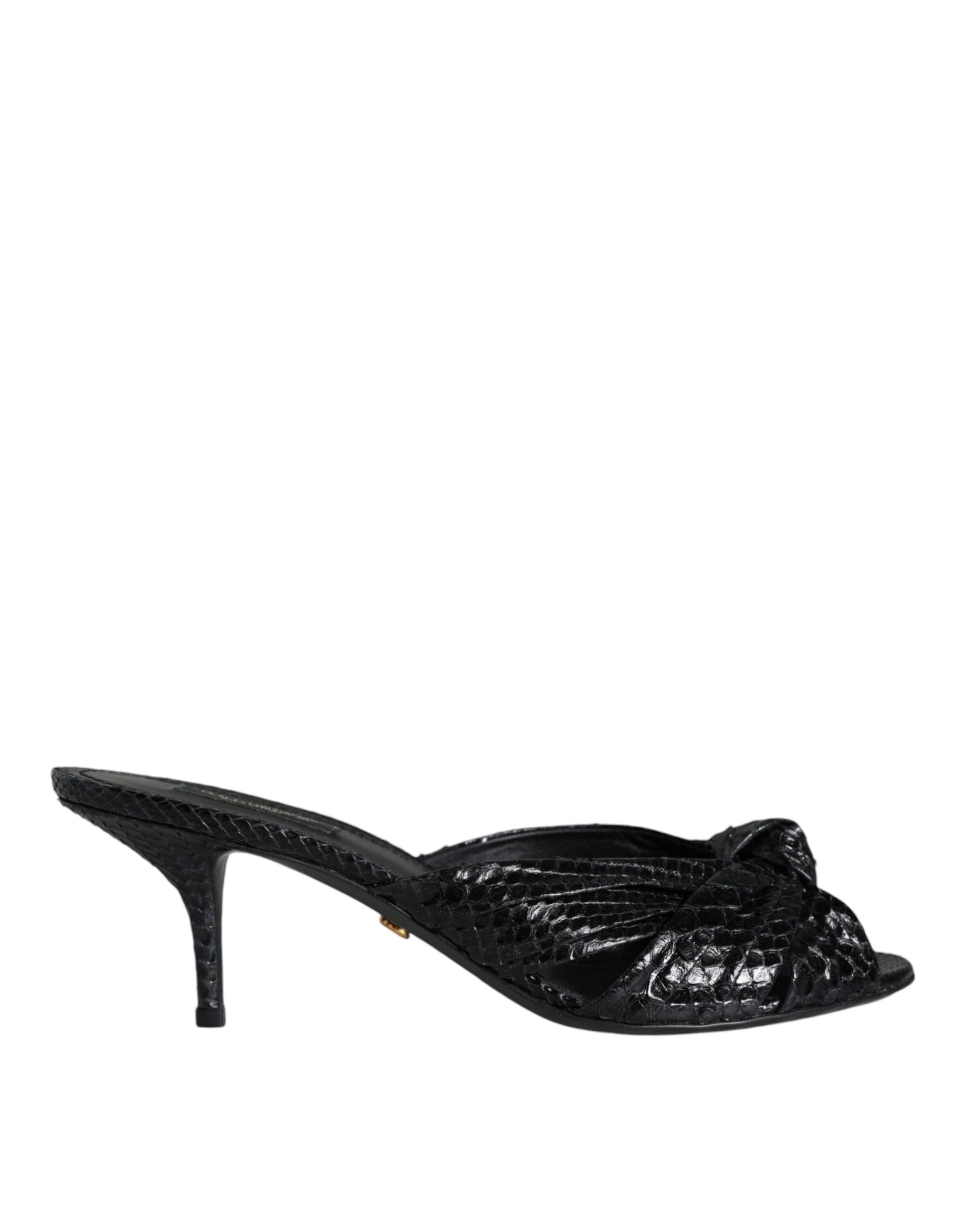 Dolce & Gabbana Black Stiletto Heels for Women