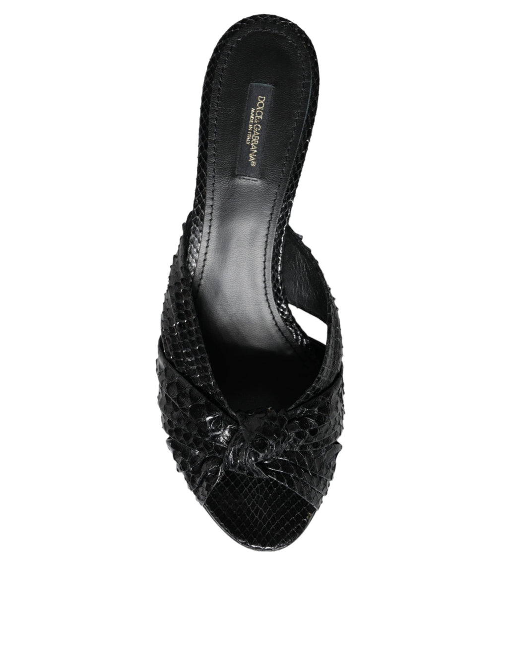 Dolce & Gabbana Black Stiletto Heels for Women additional view