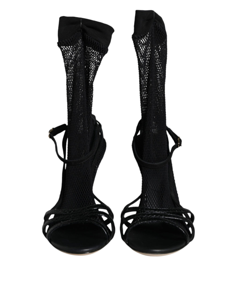 Dolce & Gabbana Black Stiletto Heels for Women detail view