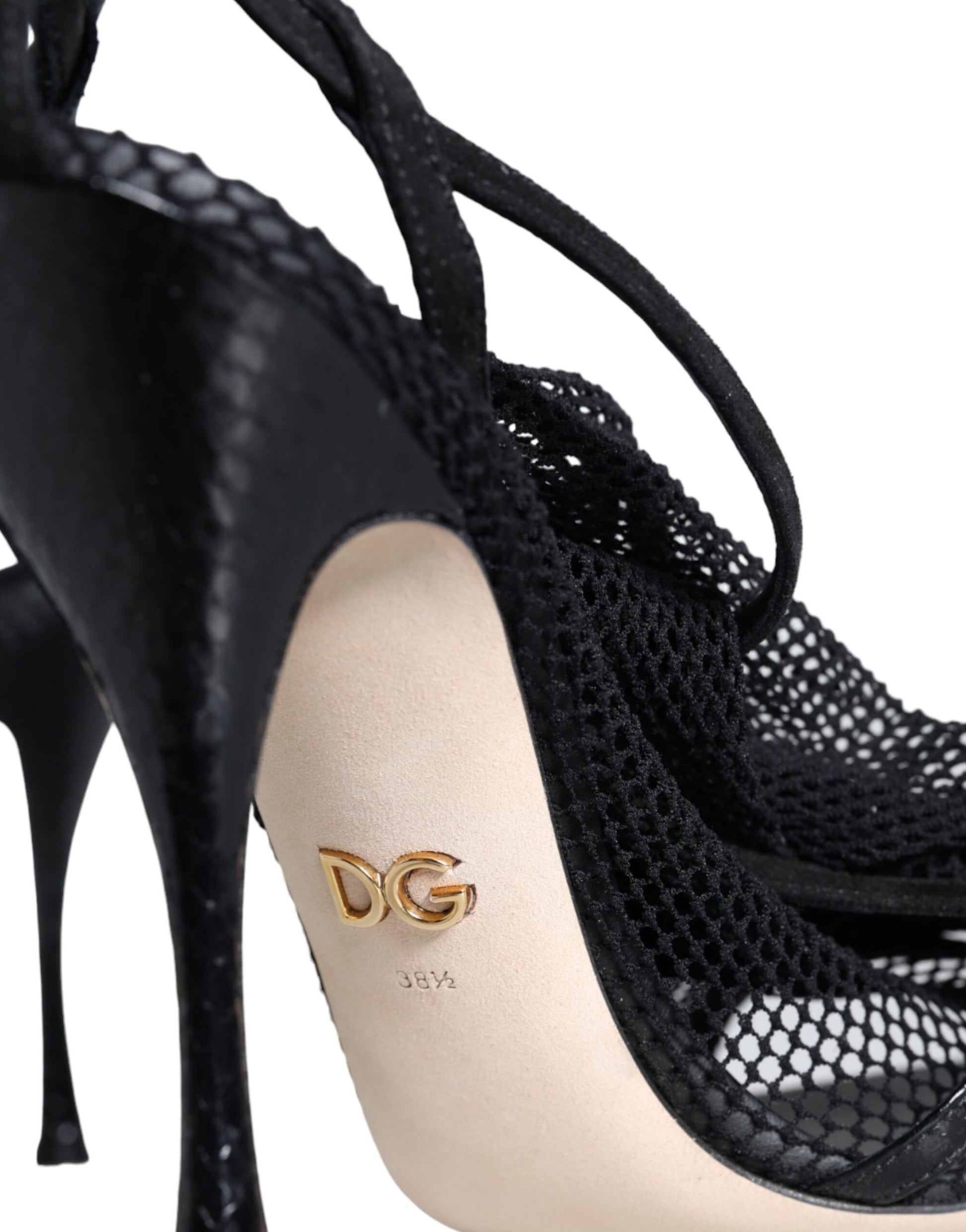 Dolce & Gabbana Black Stiletto Heels for Women additional view