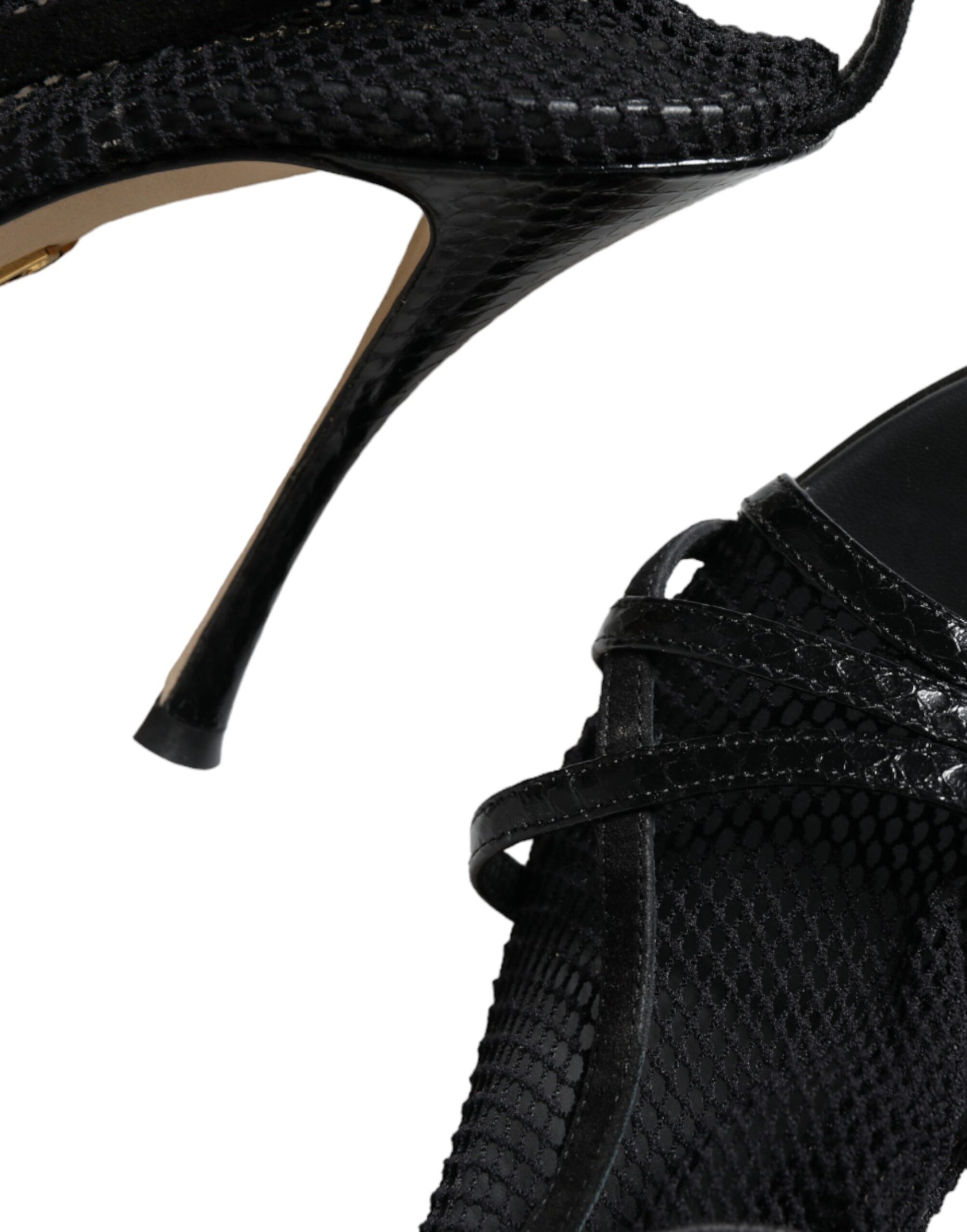 Dolce & Gabbana Black Stiletto Heels for Women additional view