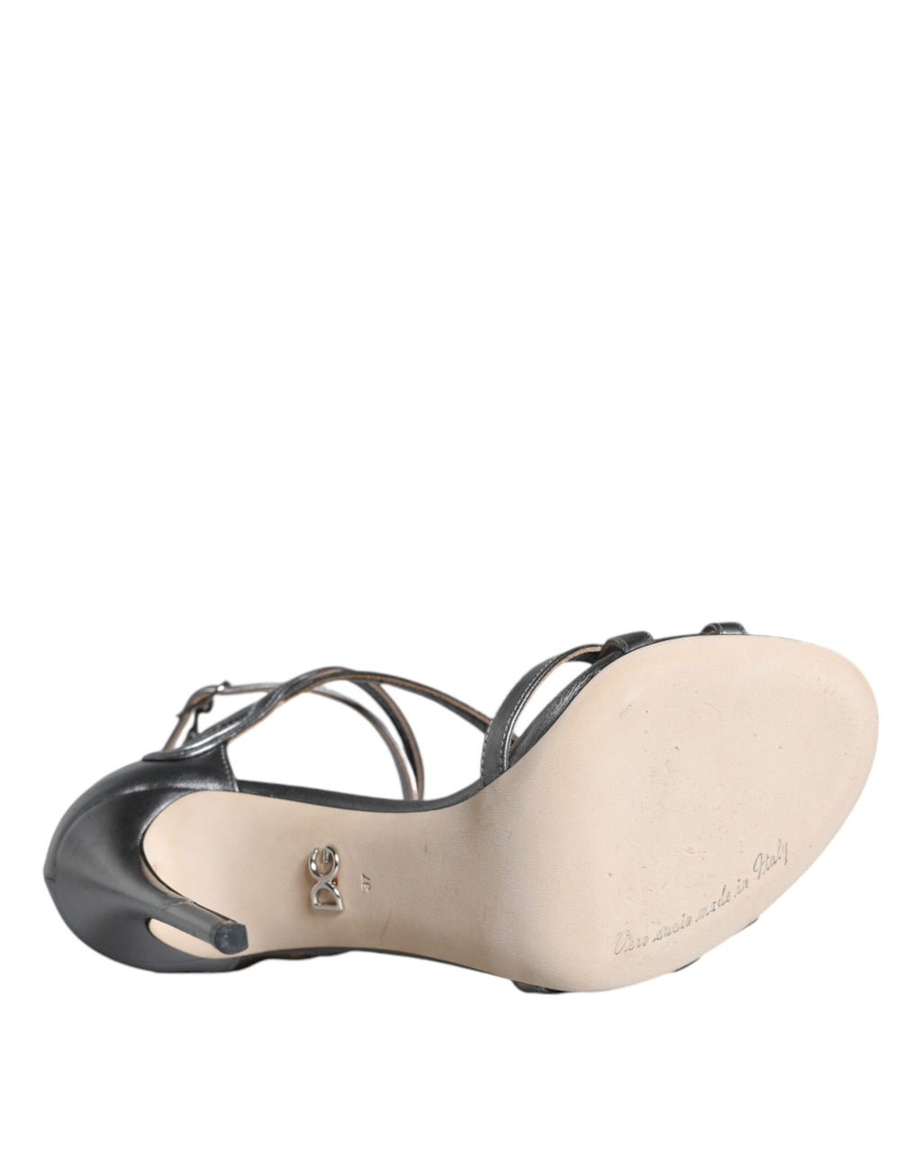 Dolce & Gabbana Silver Stiletto Heels for Women additional view