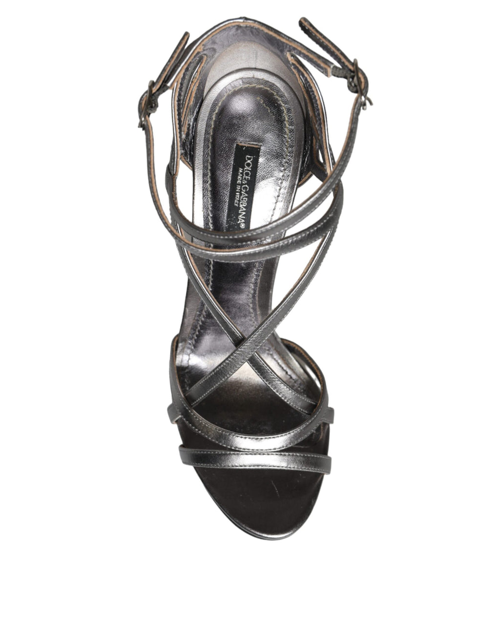 Dolce & Gabbana Silver Stiletto Heels for Women additional view