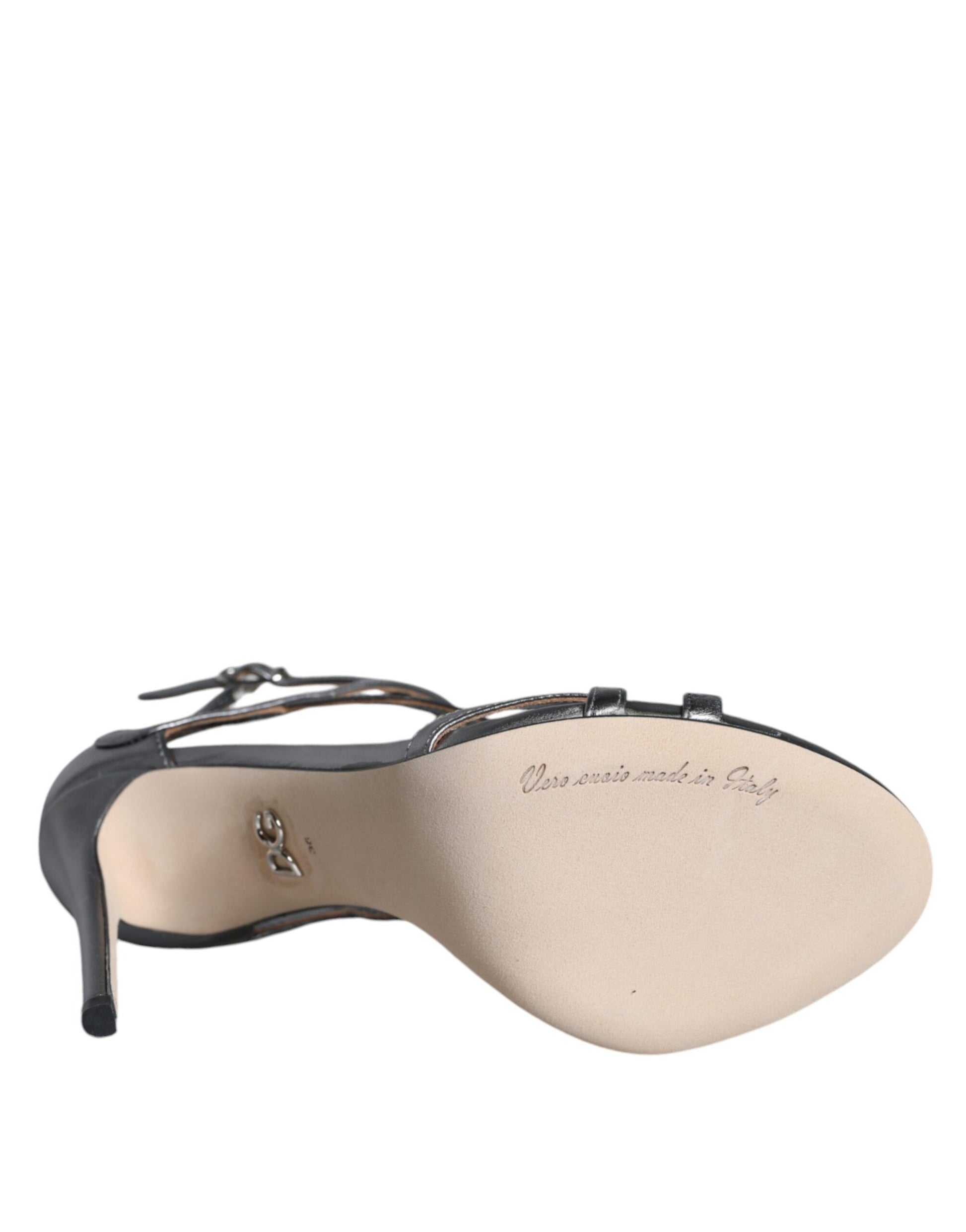 Dolce & Gabbana Silver Stiletto Heels for Women additional view
