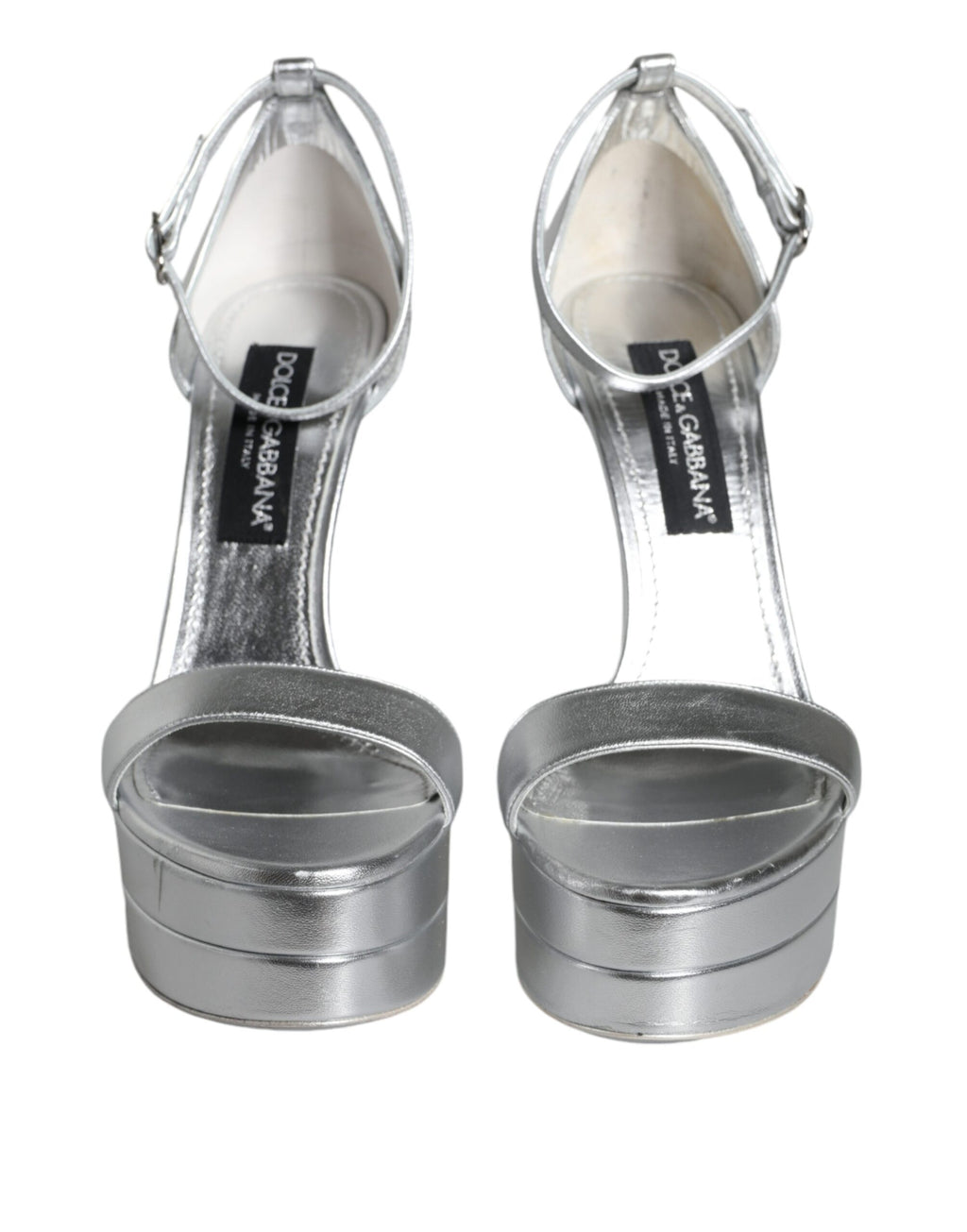 Dolce & Gabbana Silver Platforms for Women alternate view