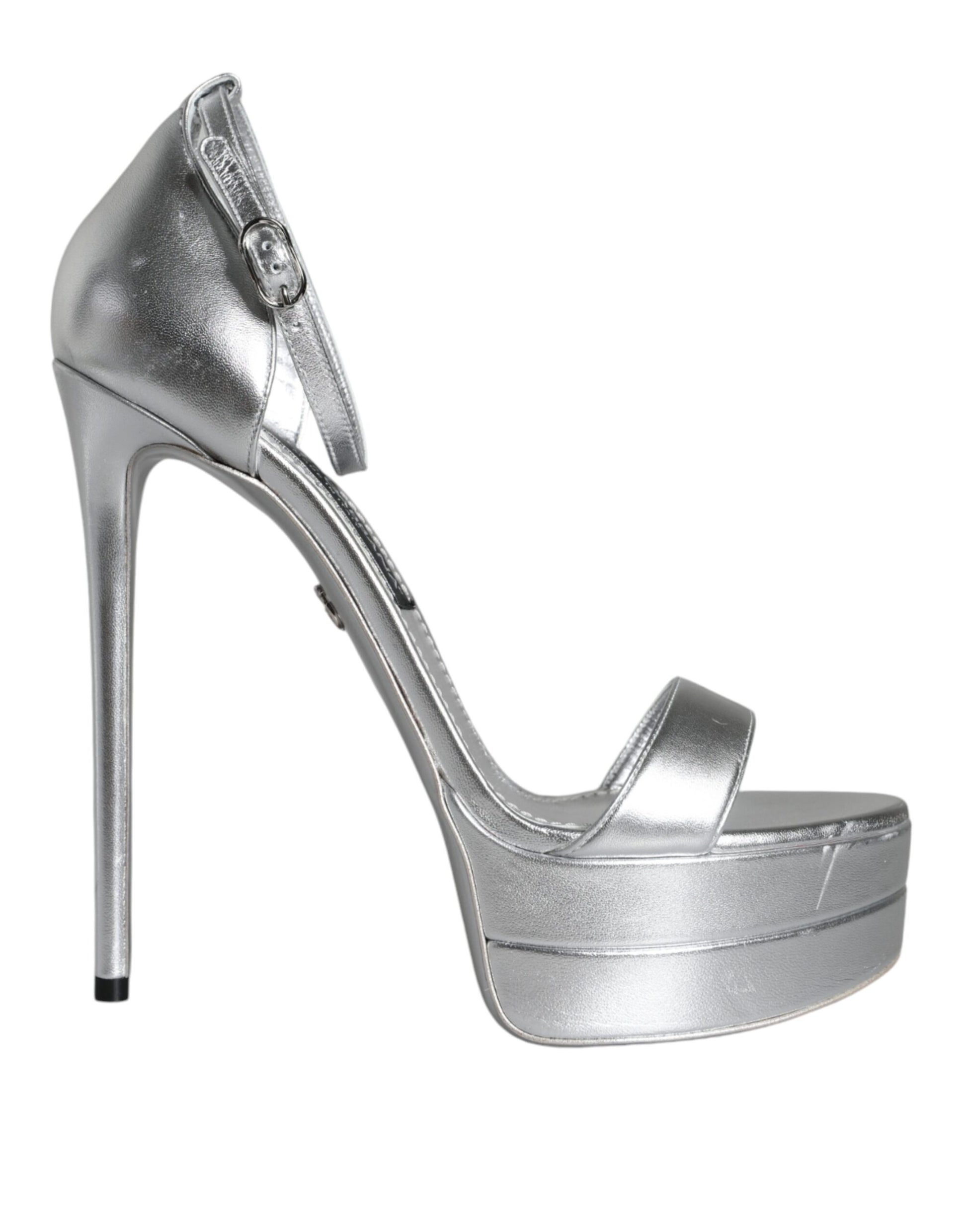 Dolce & Gabbana Silver Platforms for Women