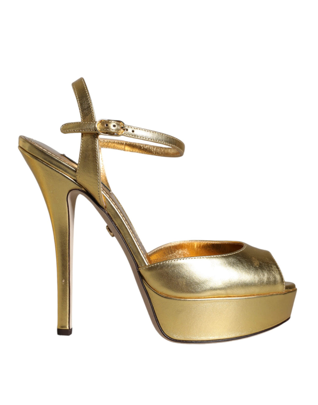 Dolce & Gabbana Gold Platforms for Women