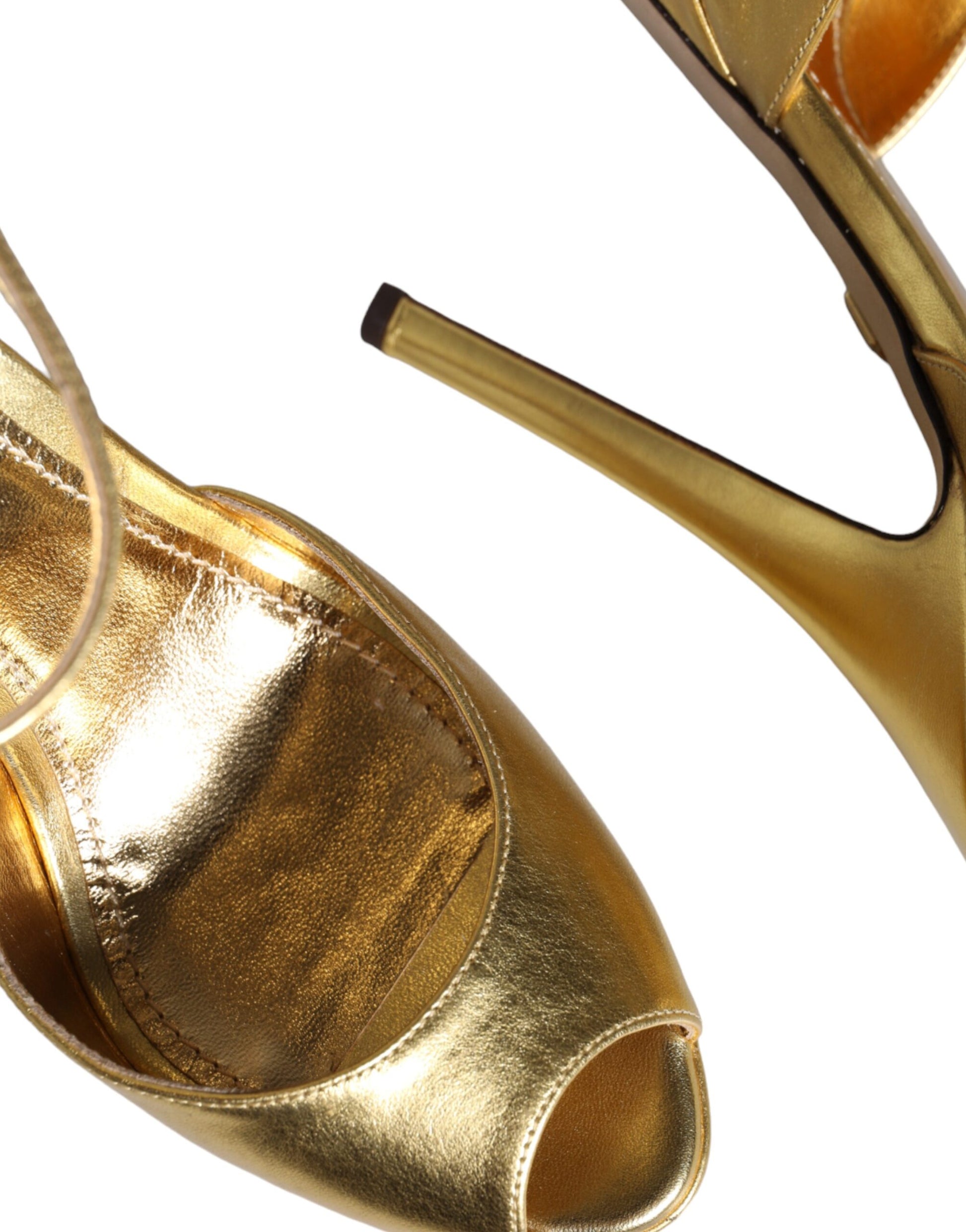 Dolce & Gabbana Gold Platforms for Women additional view