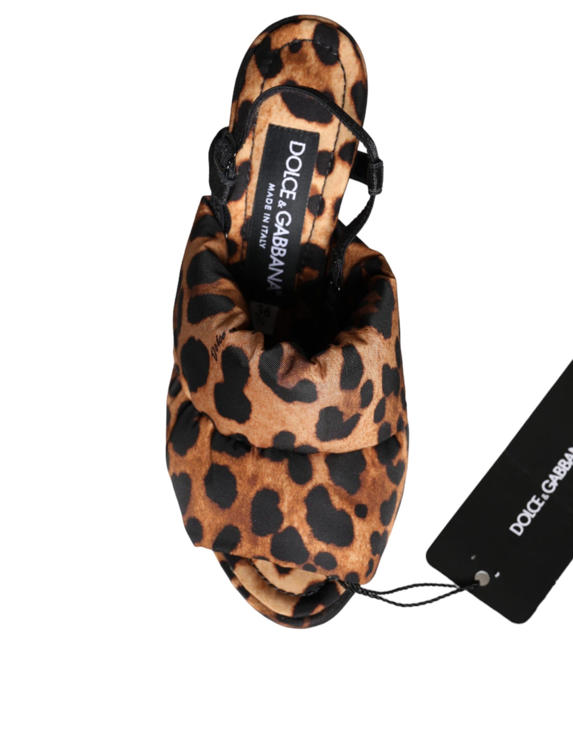 Dolce & Gabbana Brown Stiletto Heels for Women additional view