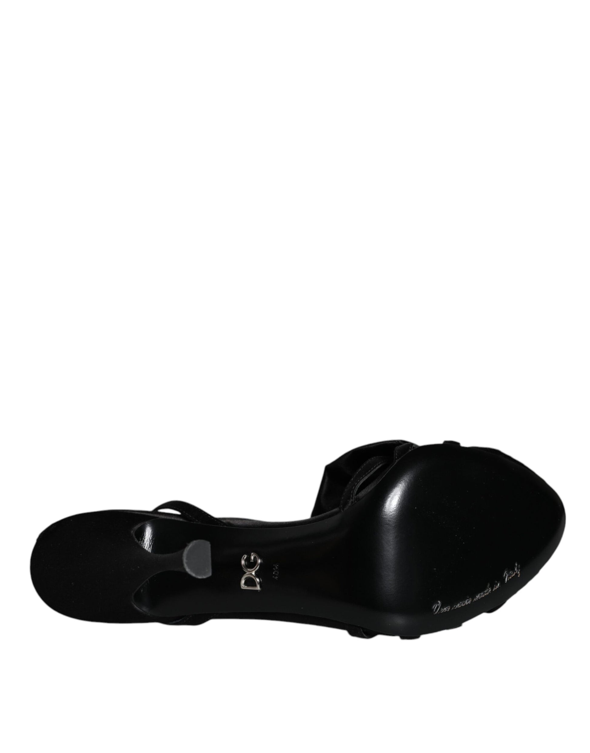 Dolce & Gabbana Black Stiletto Heels for Women additional view