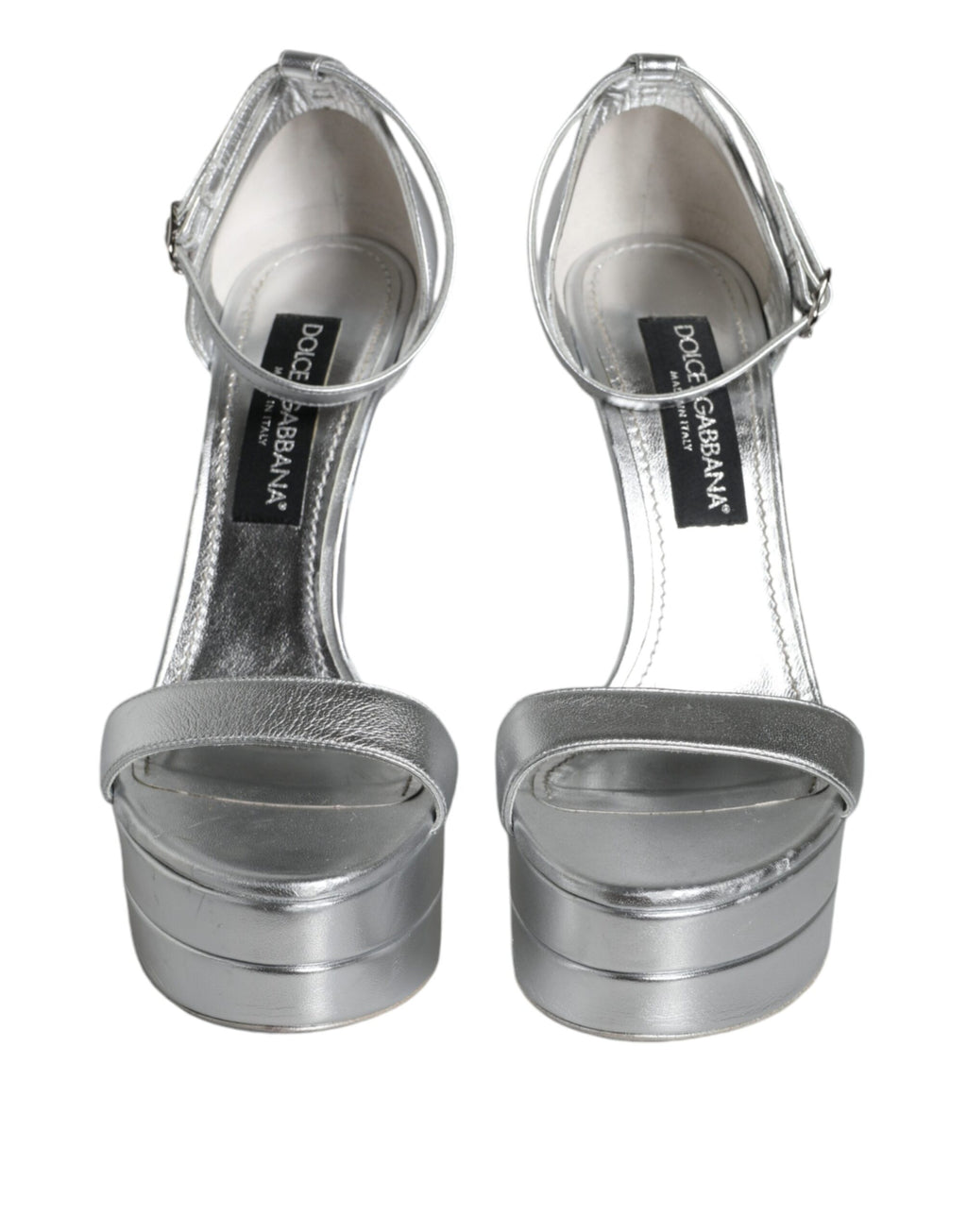 Dolce & Gabbana Silver Platforms for Women alternate view