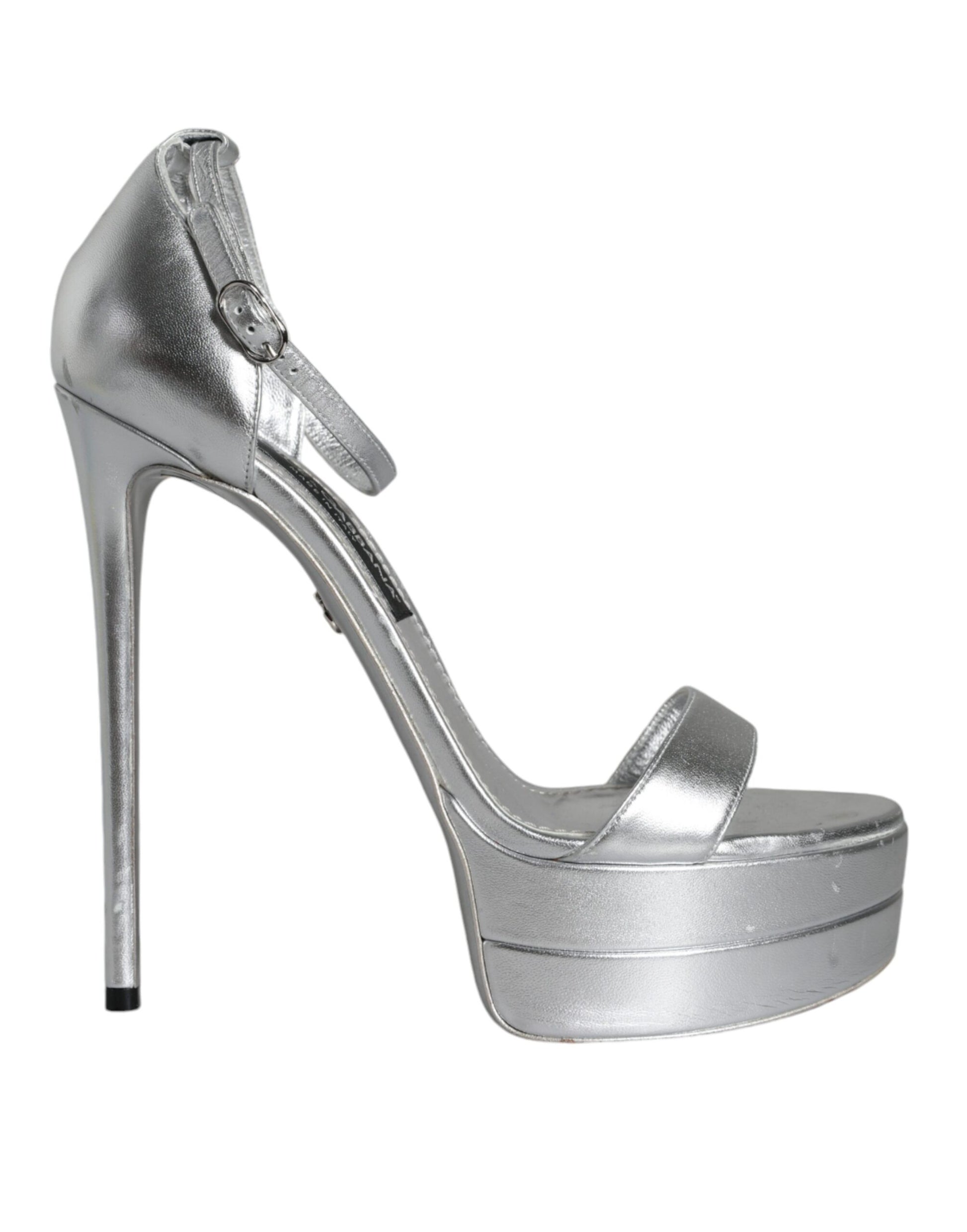 Dolce & Gabbana Silver Platforms for Women