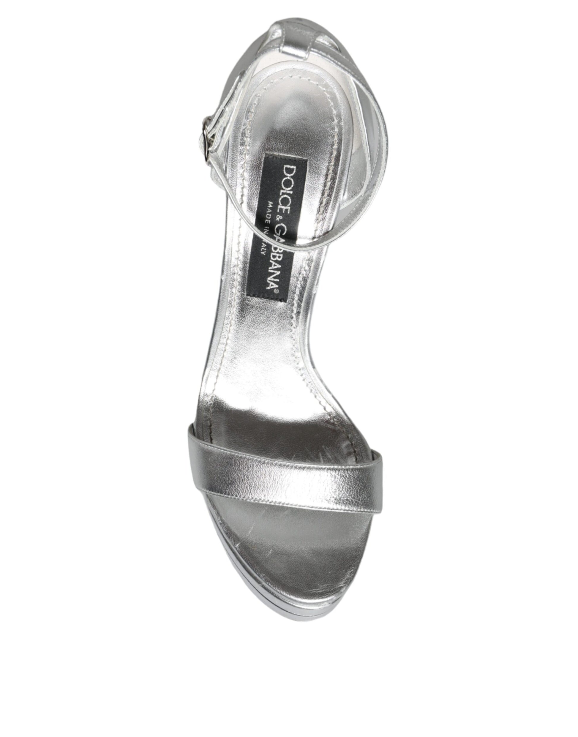 Dolce & Gabbana Silver Platforms for Women additional view