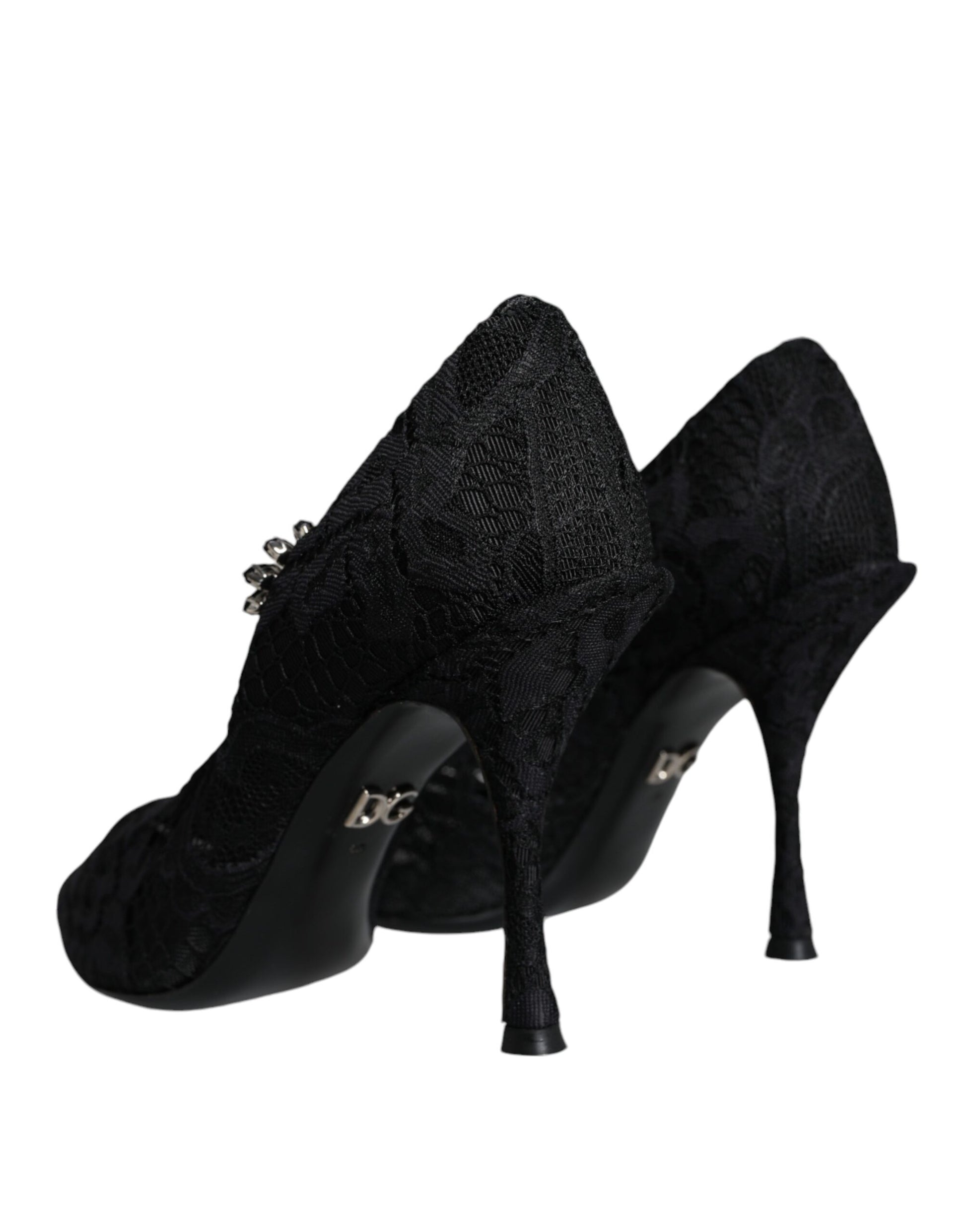 Dolce & Gabbana Black High Heel for Women side view