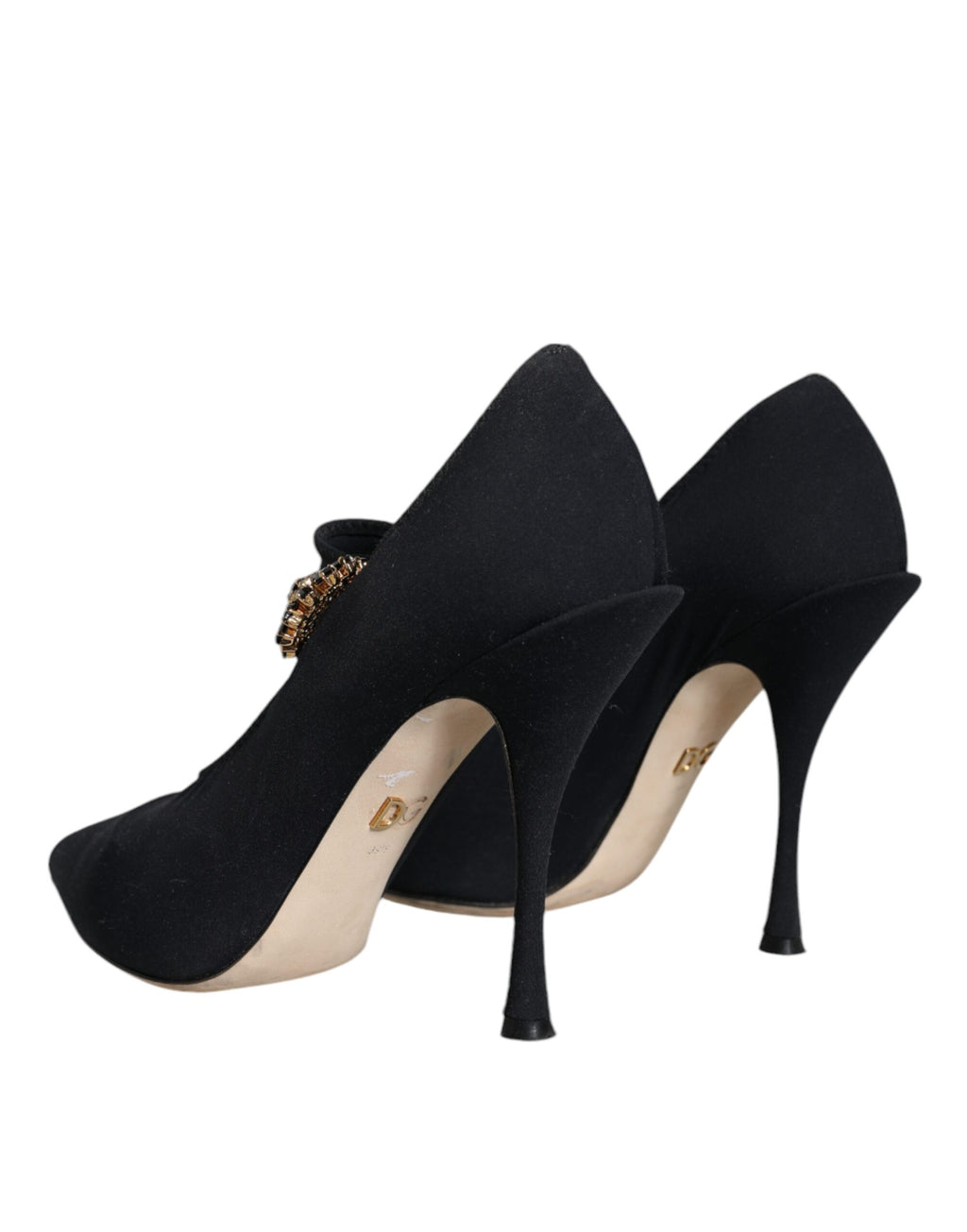 Dolce & Gabbana Black High Heel for Women side view