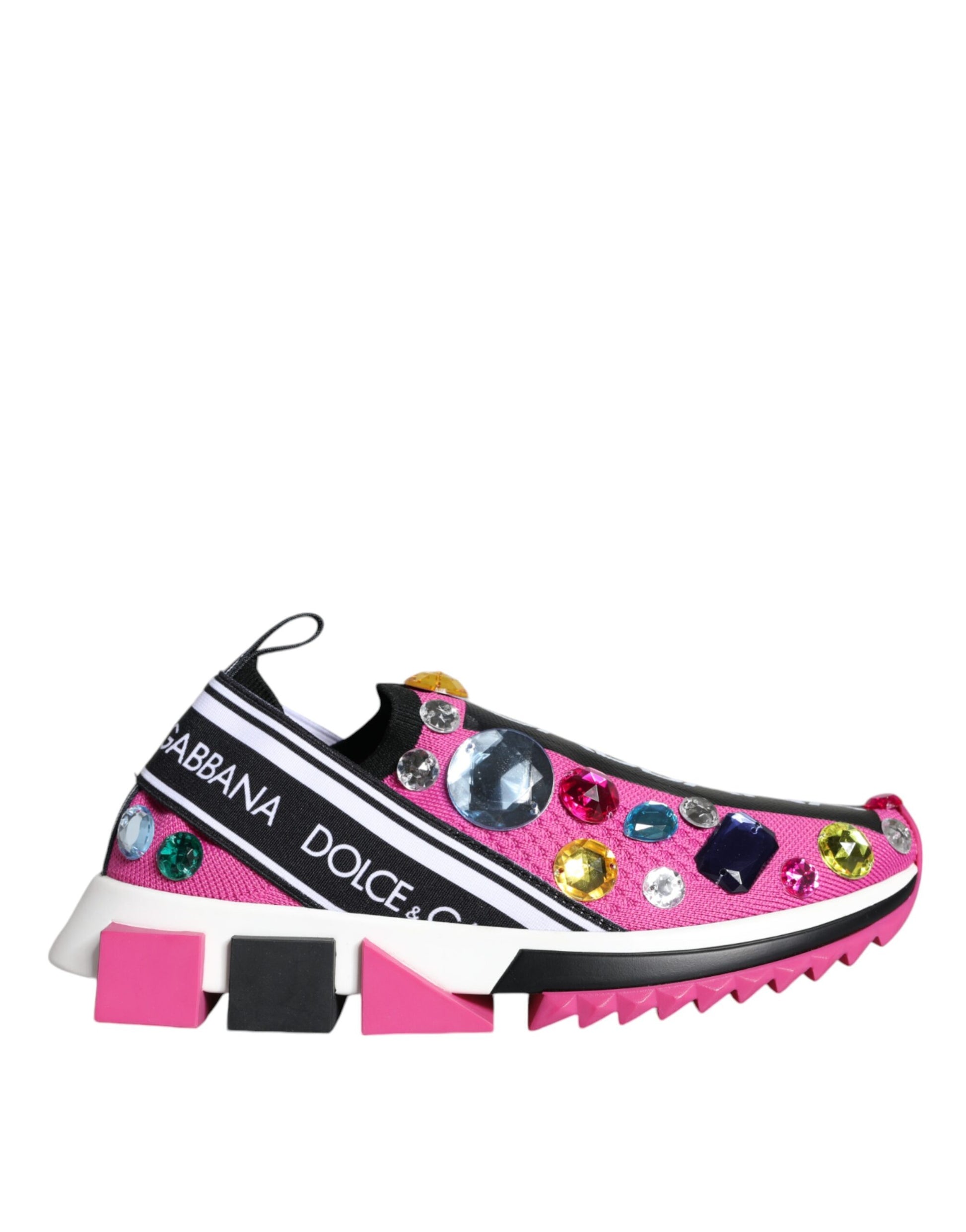 Dolce & Gabbana Pink Chunky Sneakers for Women