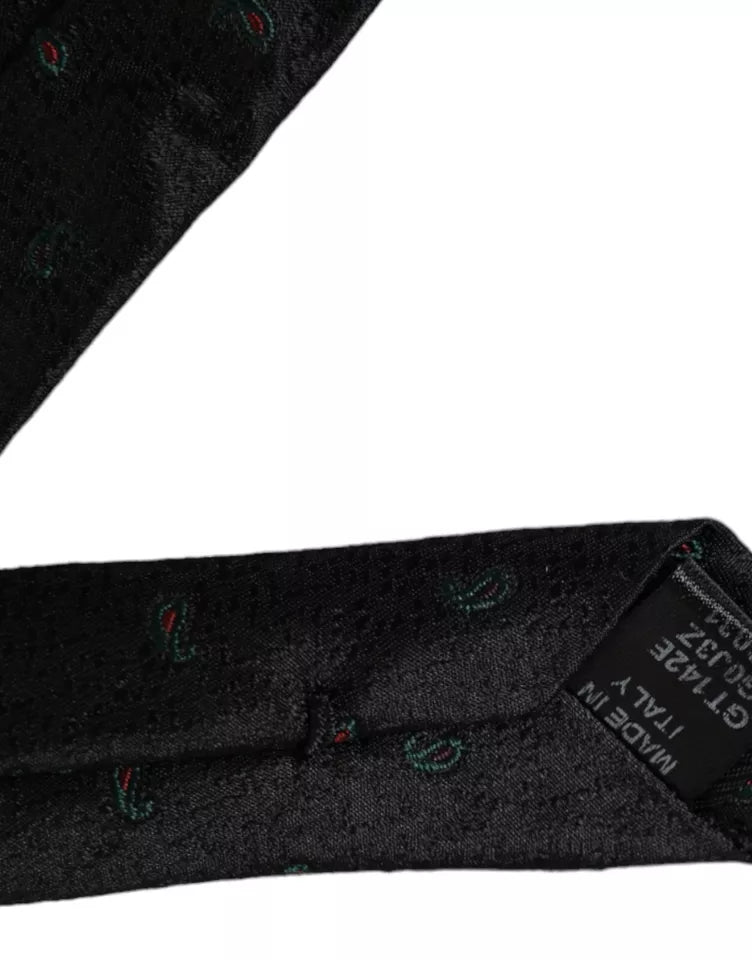 Dolce & Gabbana Black Ties for Men alternate view
