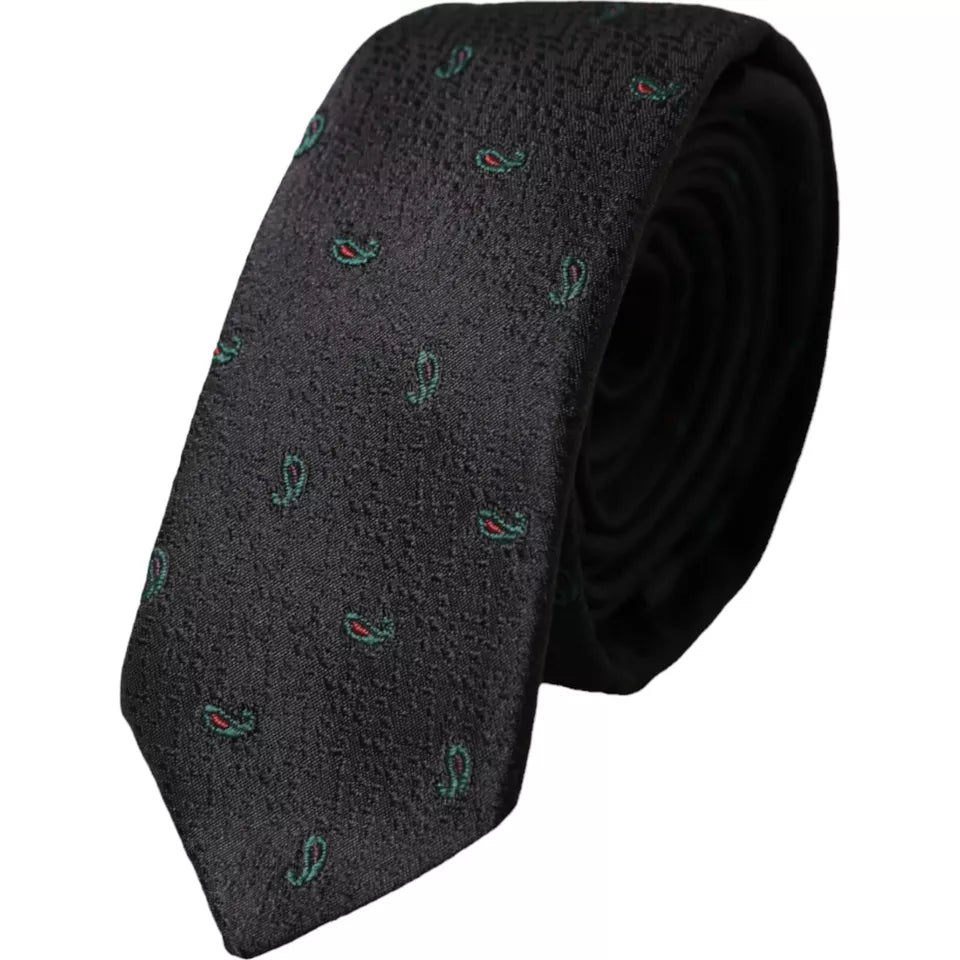 Dolce & Gabbana Black Ties for Men