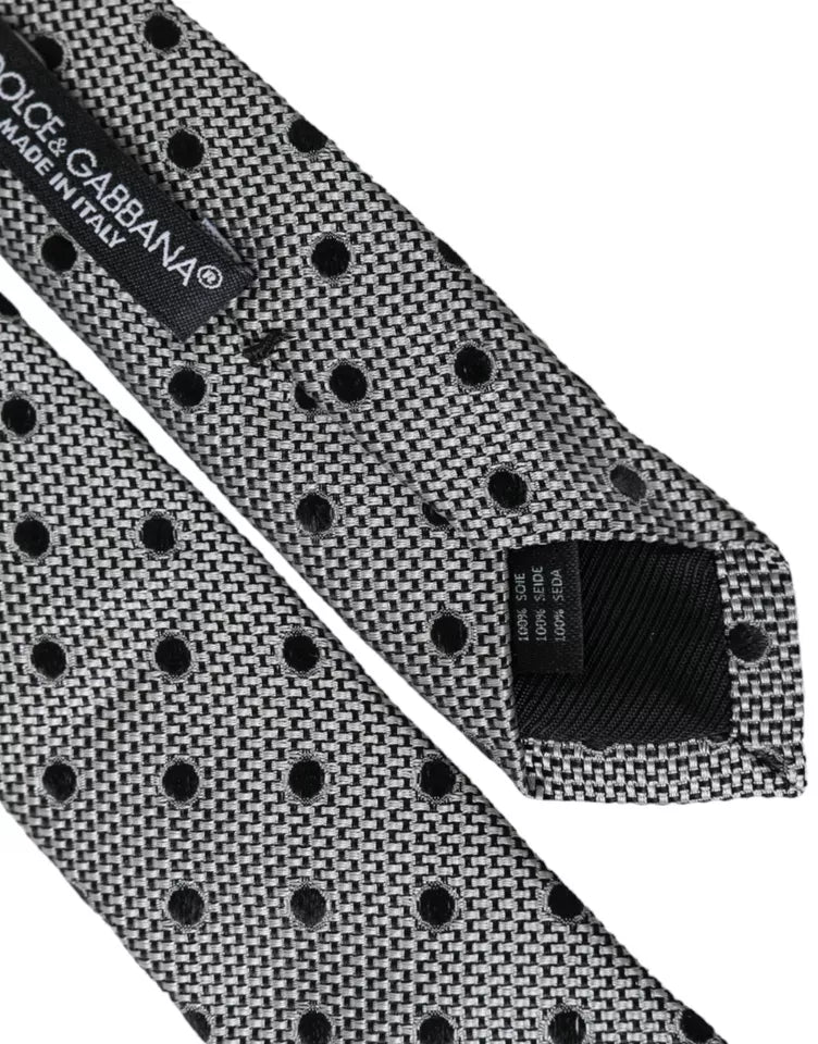 Dolce & Gabbana Black Ties for Men detail view