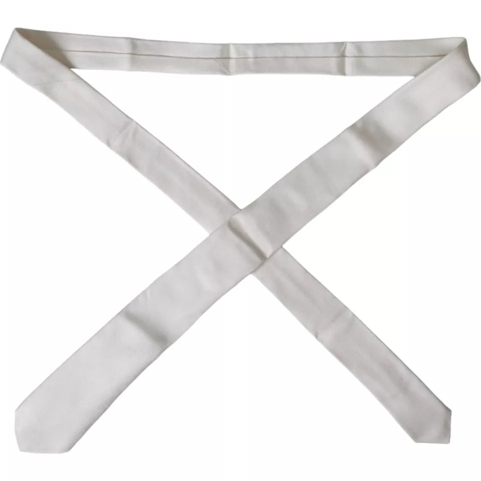 Dolce & Gabbana White Ties for Men additional view