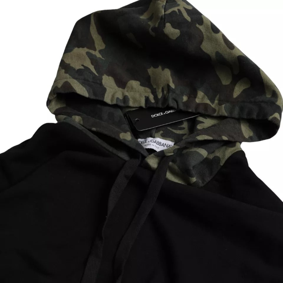 Dolce & Gabbana Black Hoodie for Men alternate view