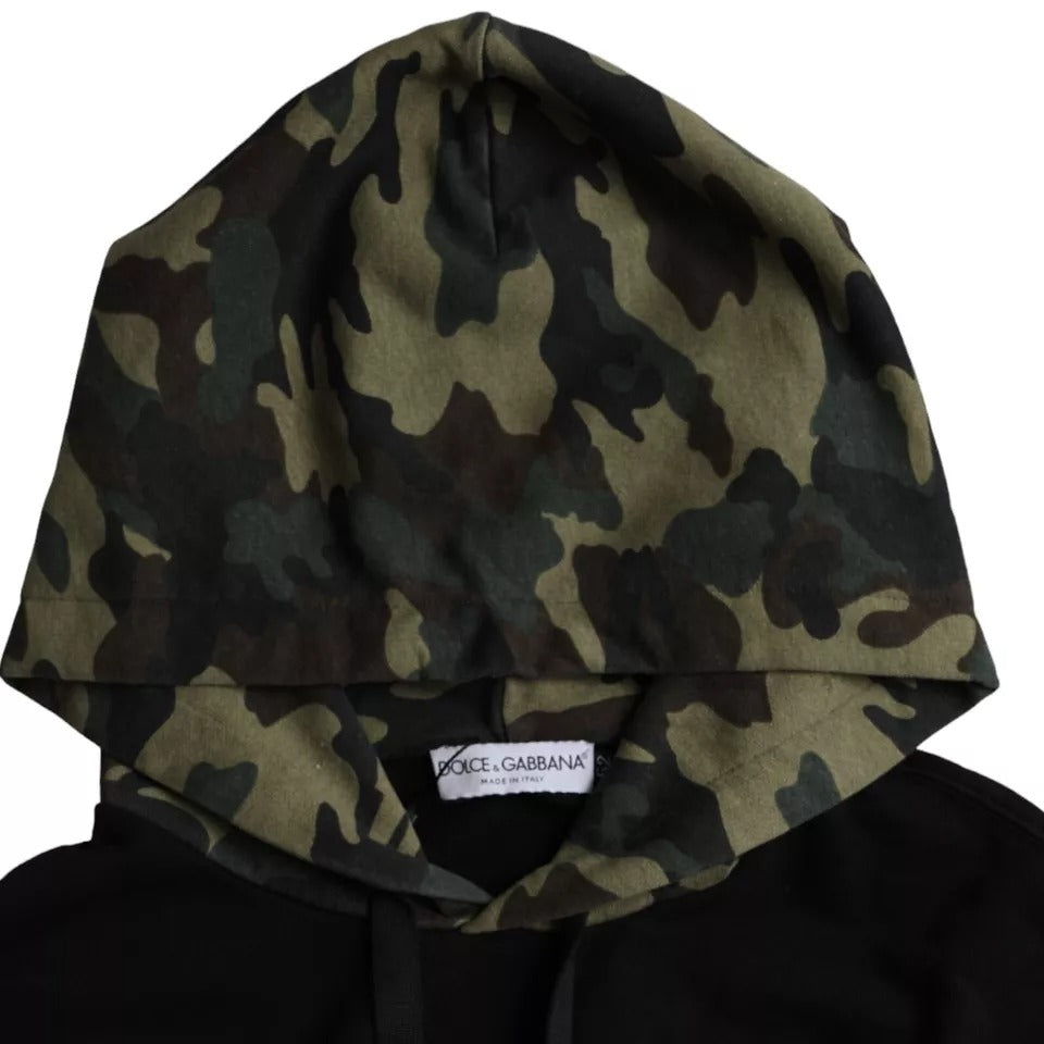 Dolce & Gabbana Black Hoodie for Men additional view