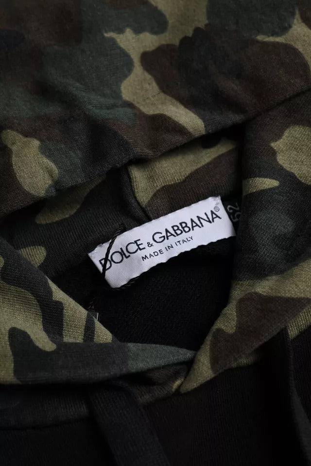Dolce & Gabbana Black Hoodie for Men additional view