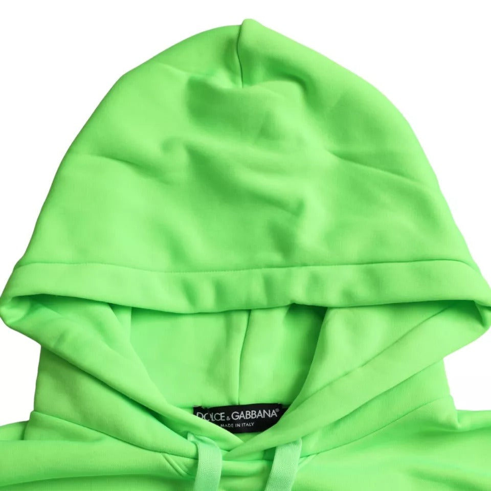 Dolce & Gabbana Green Hoodie for Men detail view