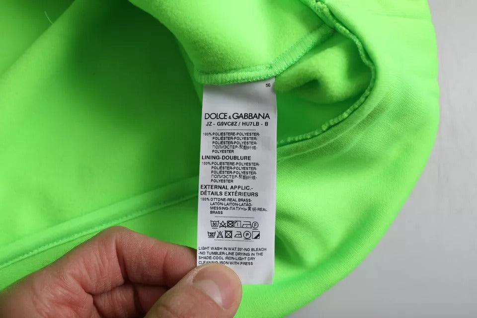 Dolce & Gabbana Green Hoodie for Men additional view