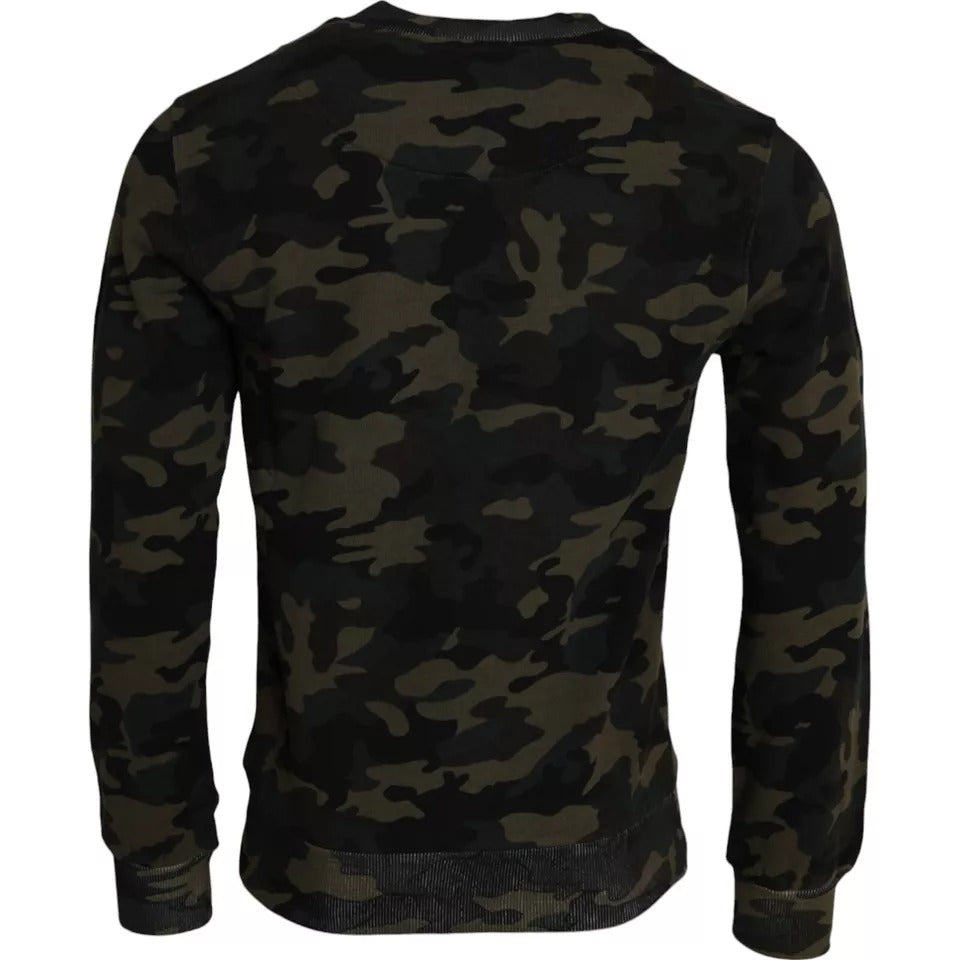 Dolce & Gabbana Black Sweatshirt for Men detail view