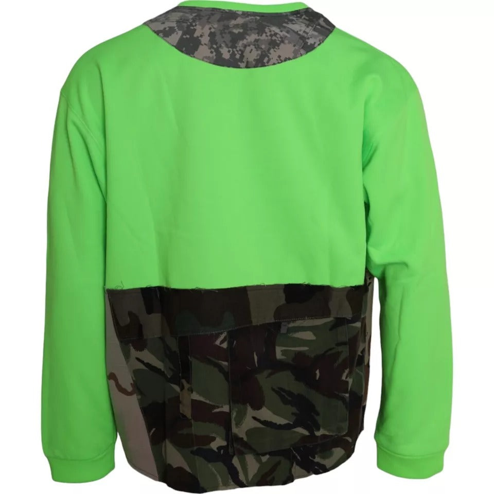 Dolce & Gabbana Green Sweatshirt for Men alternate view