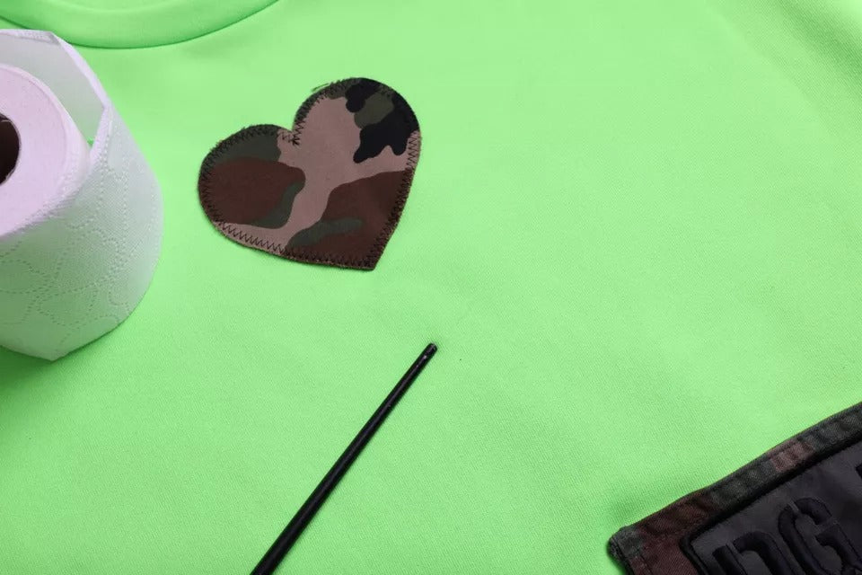 Dolce & Gabbana Green Sweatshirt for Men side view
