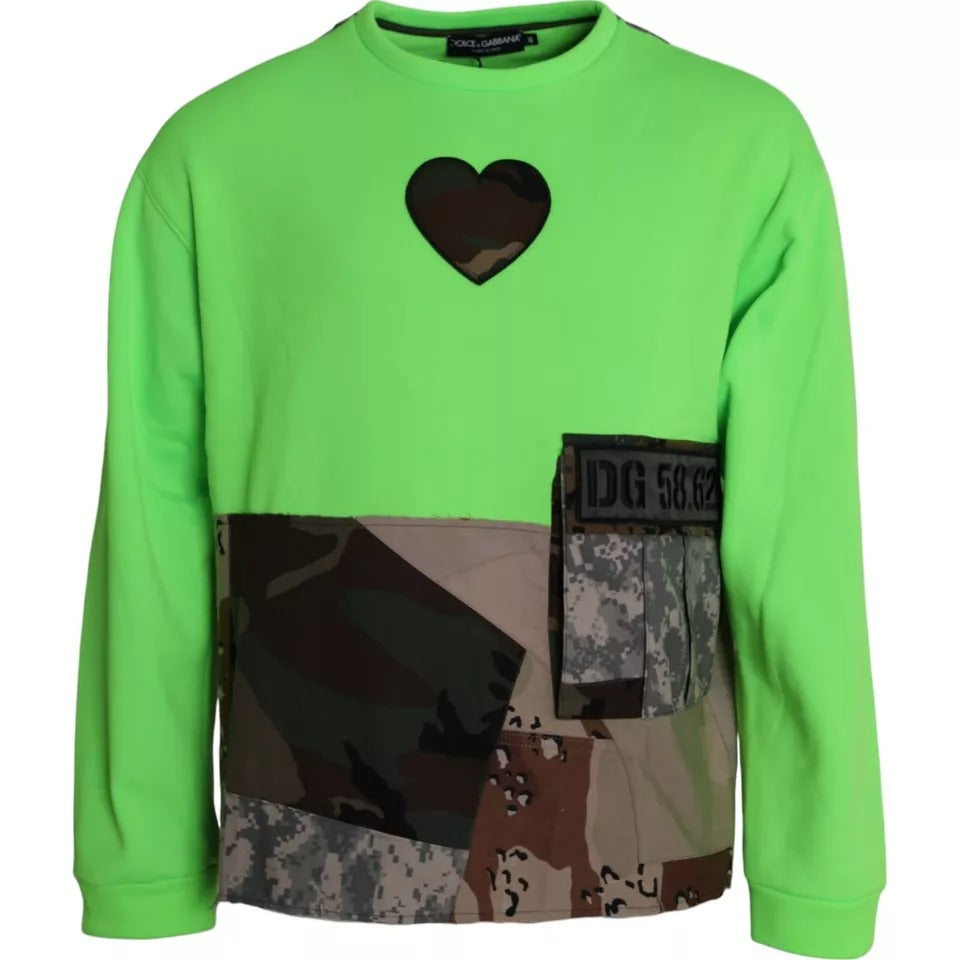 Dolce & Gabbana Green Sweatshirt for Men