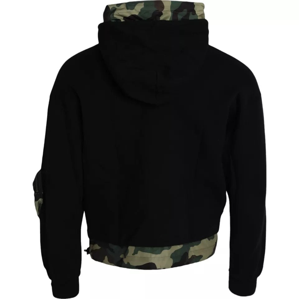 Dolce & Gabbana Black Hoodie for Men alternate view