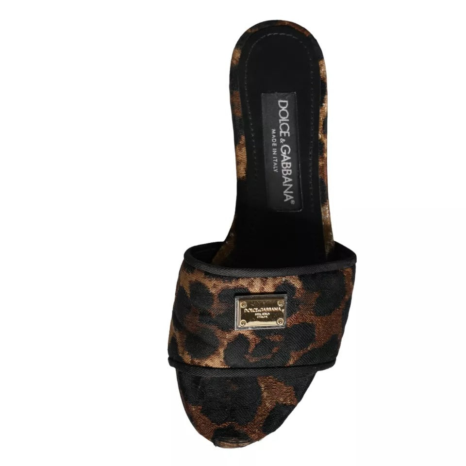 Dolce & Gabbana Brown Flat for Women alternate view