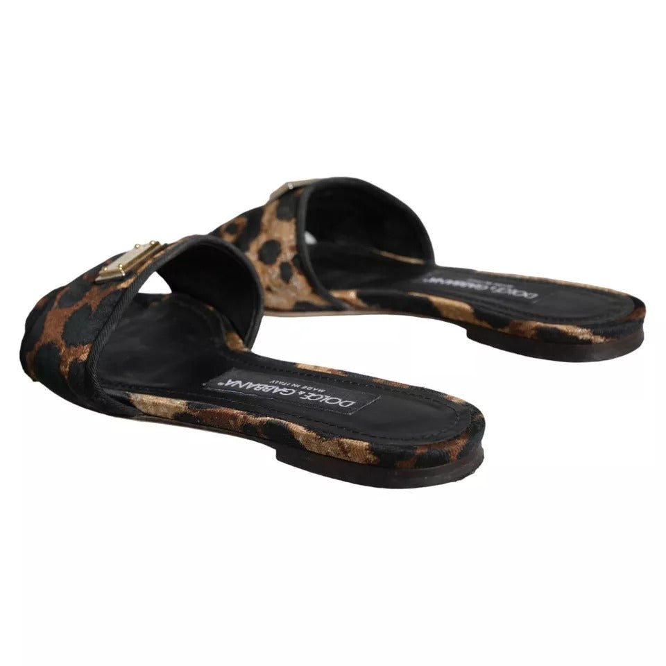 Dolce & Gabbana Brown Flat for Women additional view