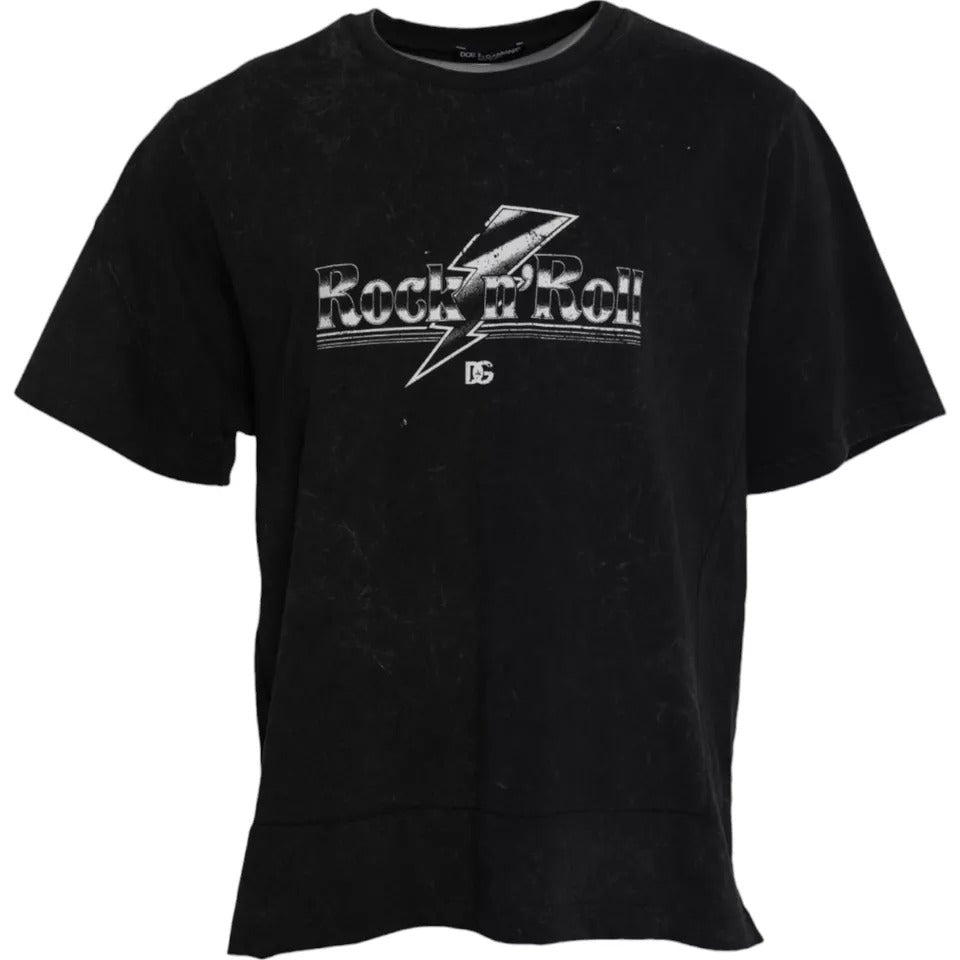 Dolce & Gabbana Black T-Shirt for Men