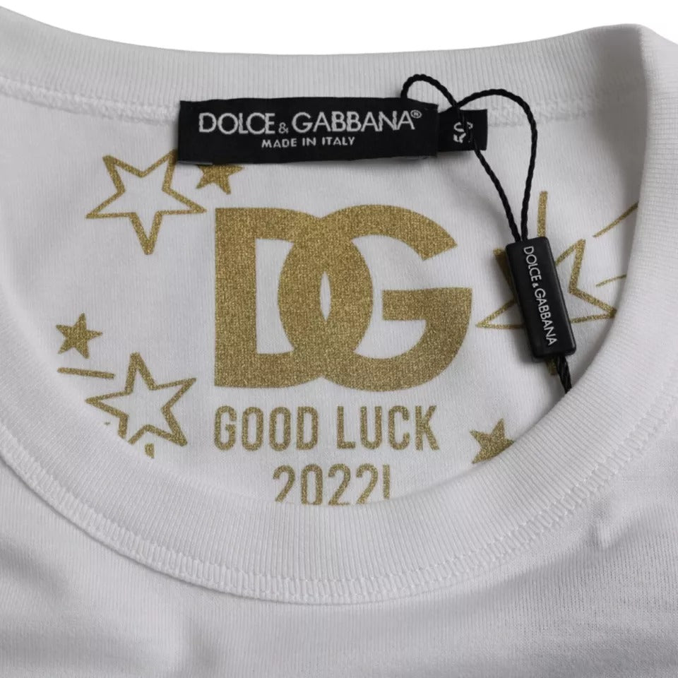 Dolce & Gabbana White T-Shirt for Men side view