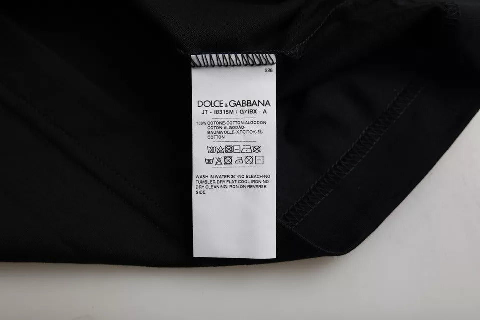Dolce & Gabbana Black T-Shirt for Men alternate view