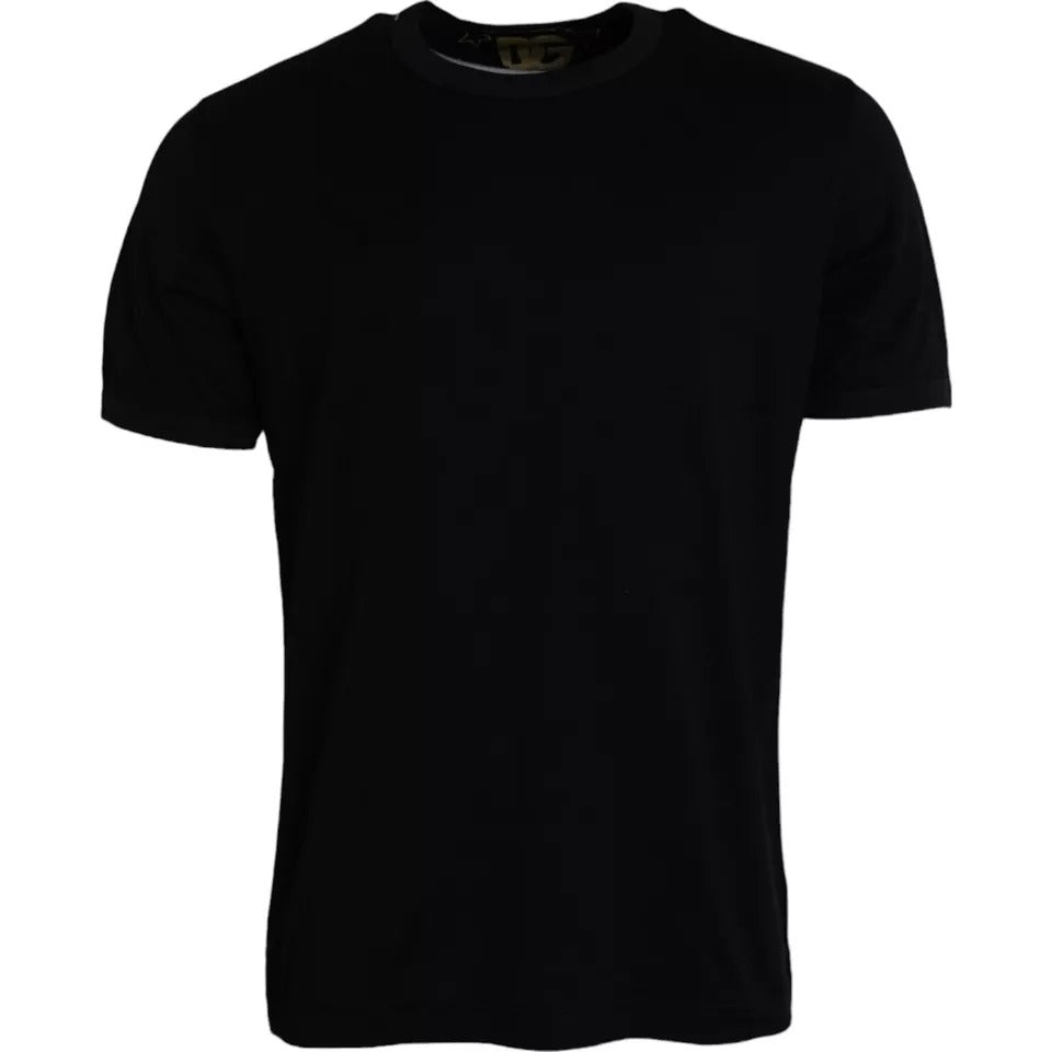 Dolce & Gabbana Black T-Shirt for Men detail view