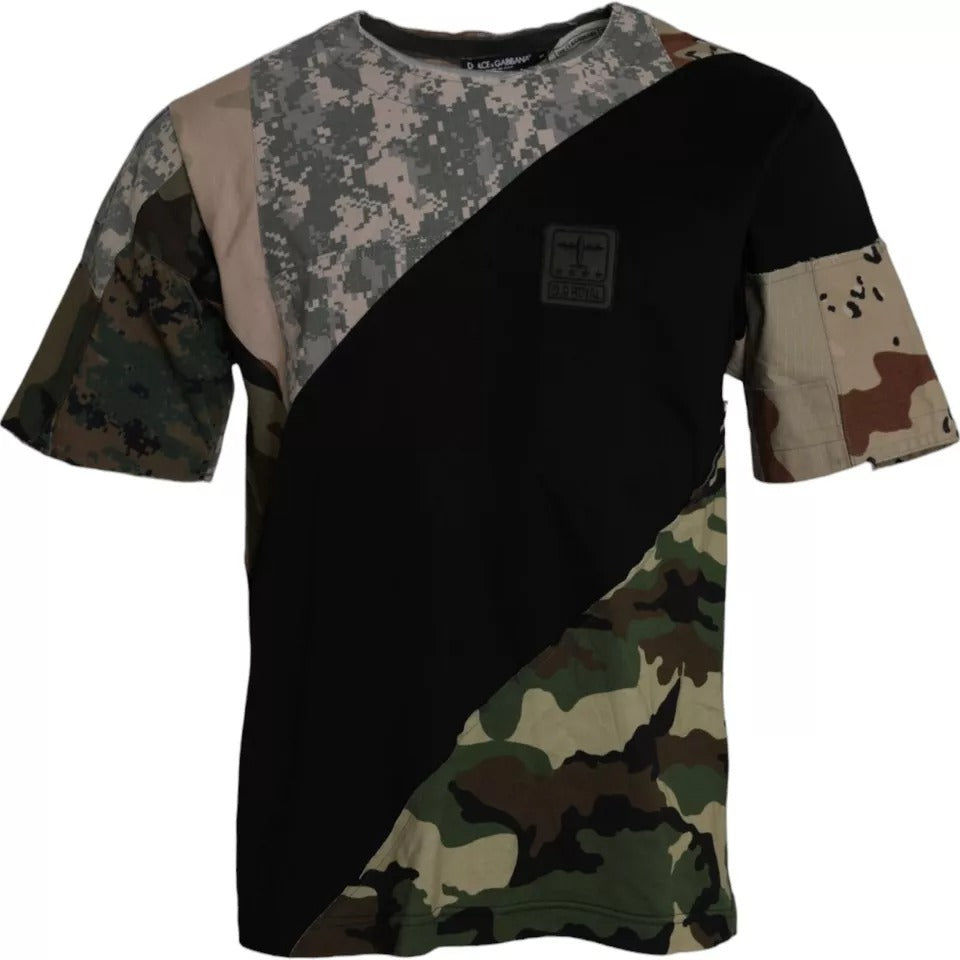Dolce & Gabbana Multicolor T-Shirt for Men detail view