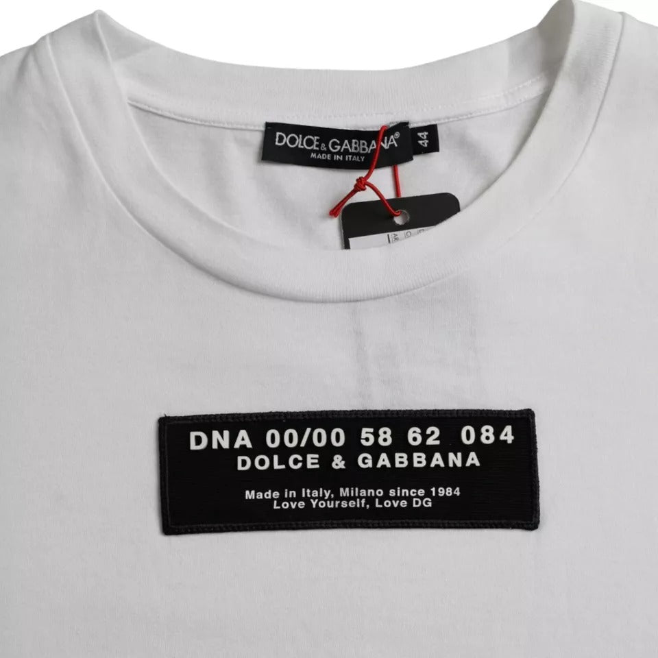 Dolce & Gabbana White T-Shirt for Men detail view