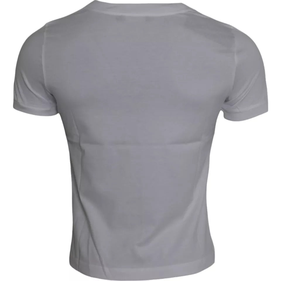 Dolce & Gabbana White T-Shirt for Men detail view