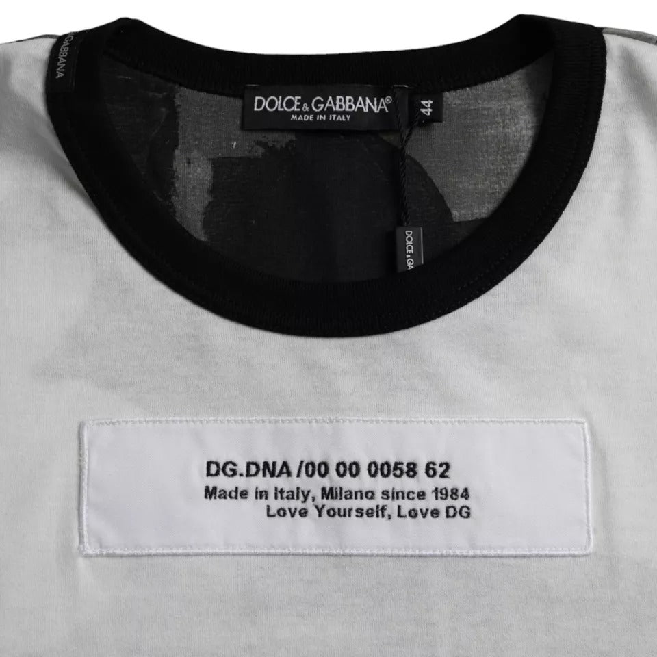 Dolce & Gabbana Black T-Shirt for Men detail view