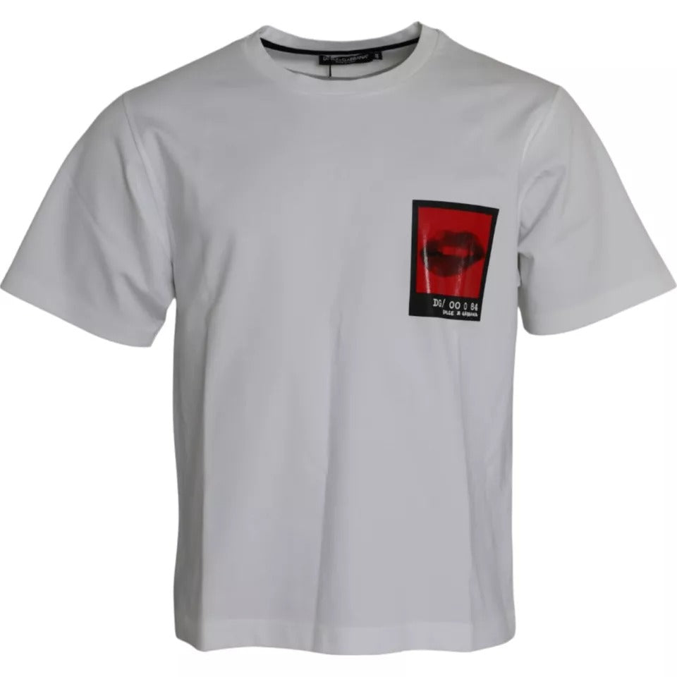 Dolce & Gabbana White T-Shirt for Men