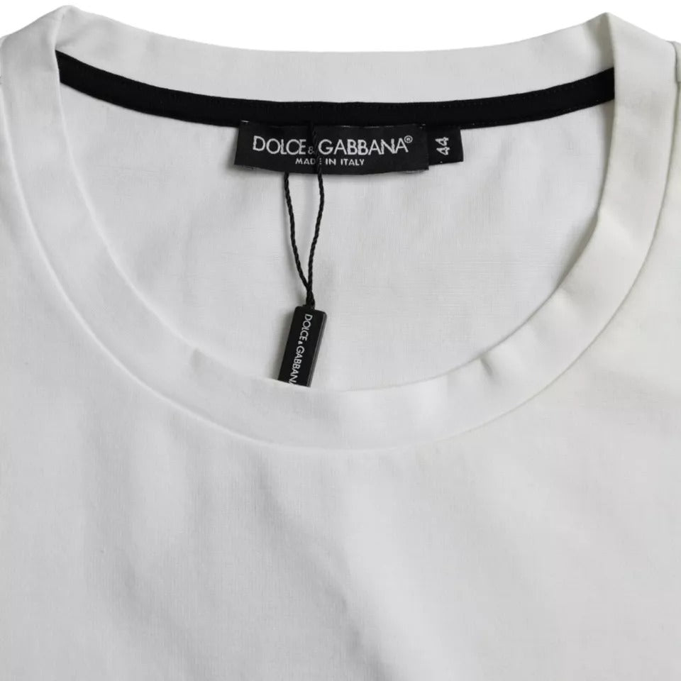 Dolce & Gabbana White T-Shirt for Men side view