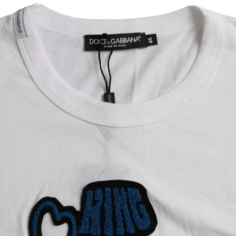 Dolce & Gabbana White T-Shirt for Men detail view