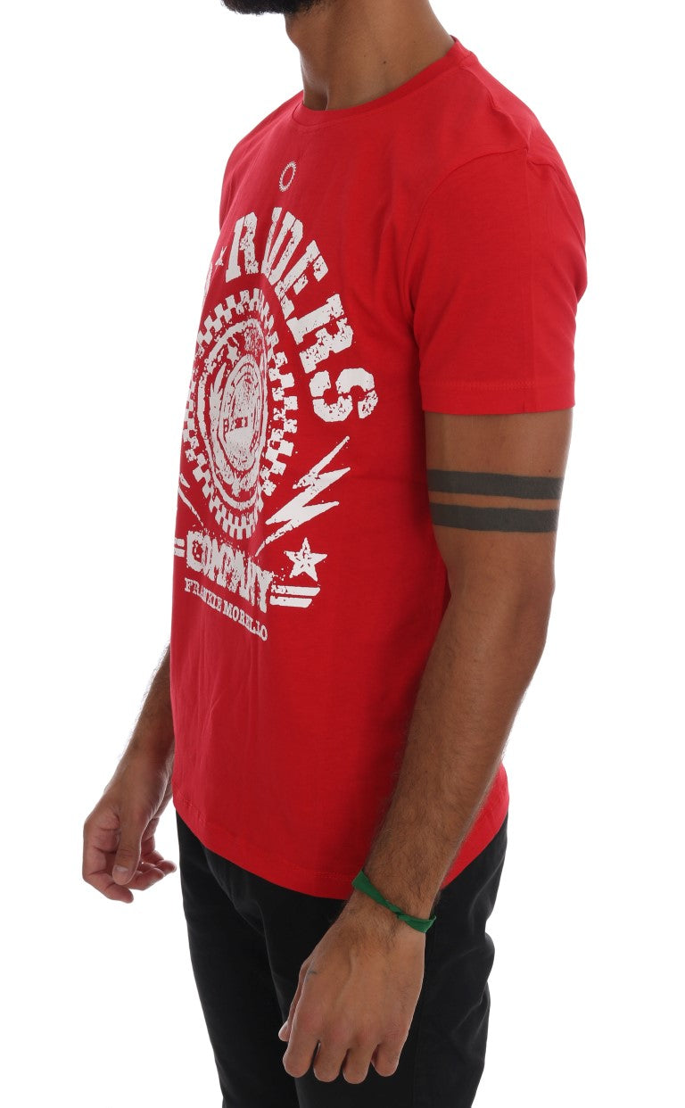Frankie Morello Red T-Shirt for Men alternate view