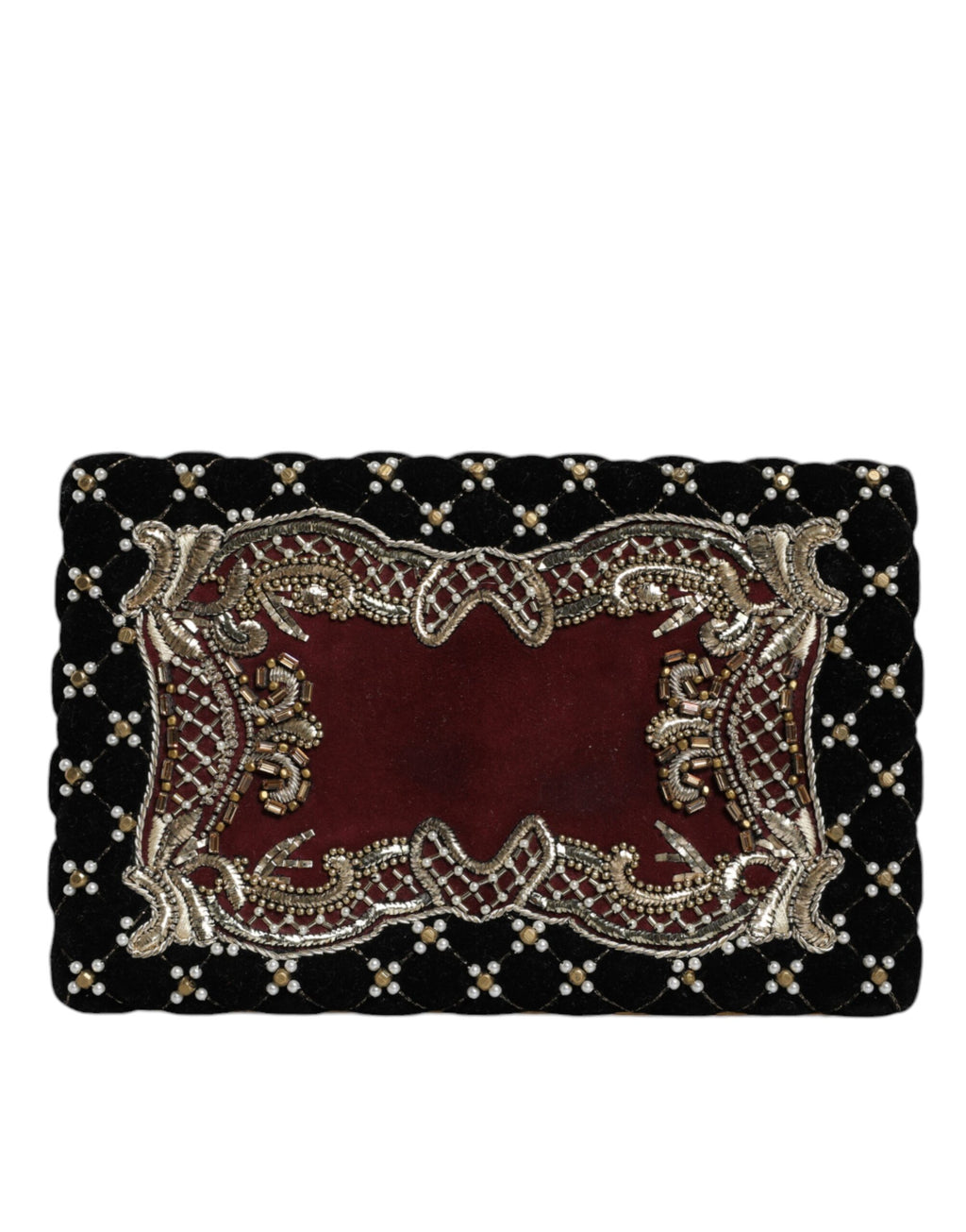 Dolce & Gabbana Red Clutch Bag for Women detail view